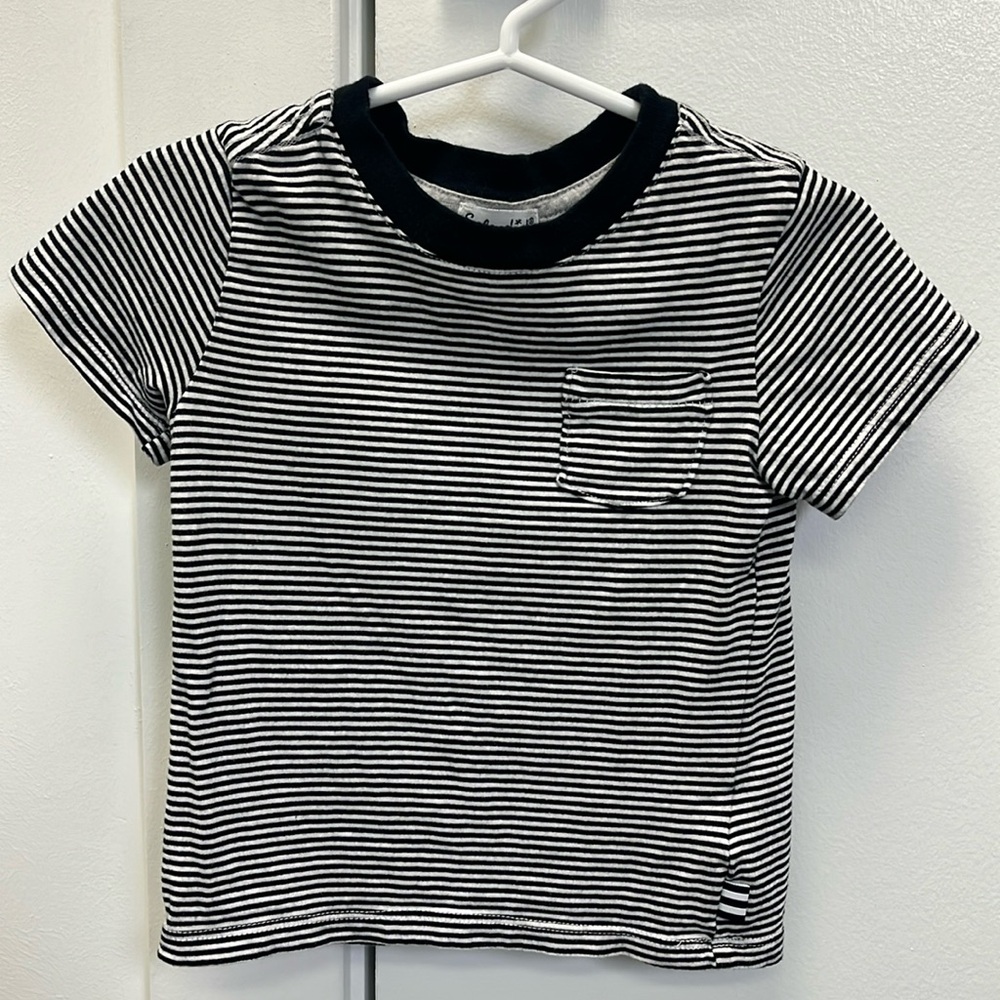 Splendid Boys black and white striped t-shirt size 3T